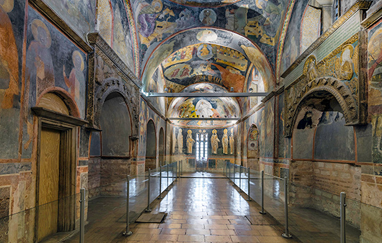 Explore the frescoes of Parekklesion, Chora Museum (Chora Church), chora museum hours, chora church facts, byzantine museum istanbul