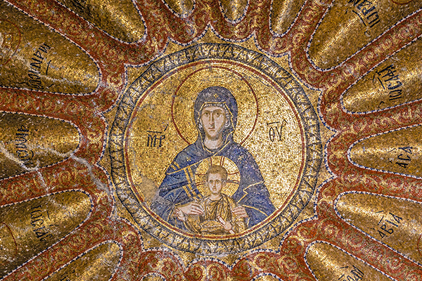 Virgin Mary, Chora Museum (Chora Church), Inner Narthex